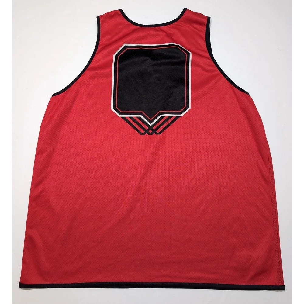 NIKE Northeastern Huskies Basketball‎ Reversible Practice Jersey Black Red 3XL